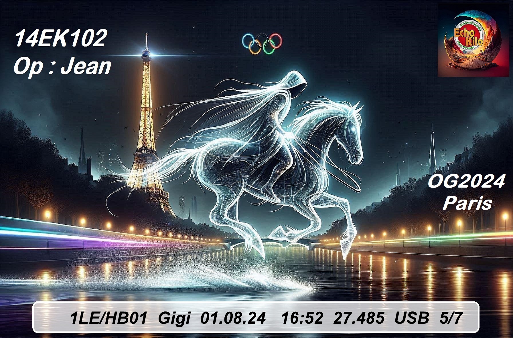 eQSL 14EK102 Mr. Jean